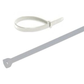 Colliers de serrage blancs 920 mm pour gaines Ø160/200/250 mm – Lot de 100