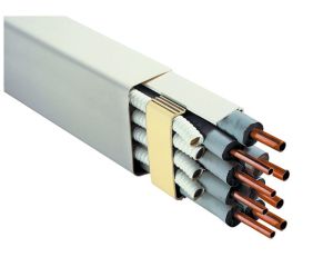 Goulotte T14 140x90 mm ivoire PVC rigide 2m