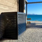 Cache climatisation Aluminium Anthracite – Design moderne – Image 2