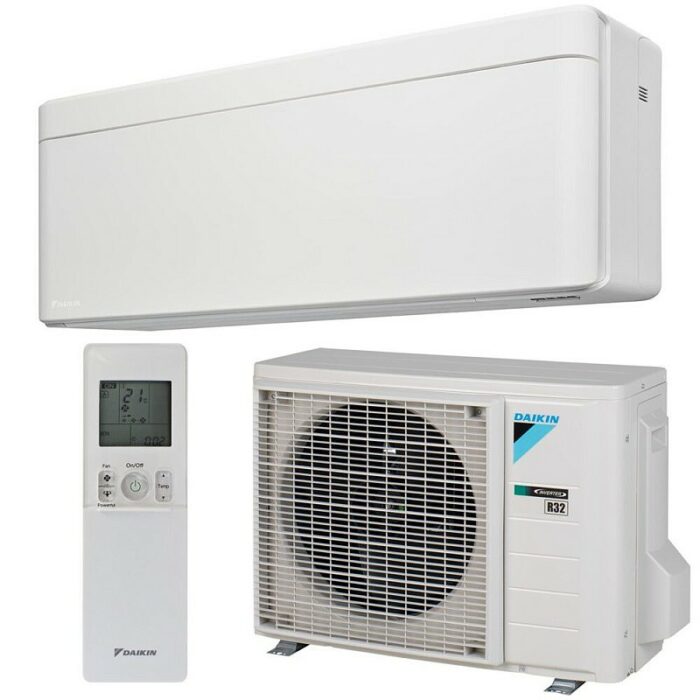 Climatiseur Mural Daikin Stylish Blanc FTXA/CW + RXA/A8 Wi-Fi – 2,0 à 5,0 kW A+++ – Image 1