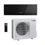 Climatiseur Mural Design Mitsubishi Electric Noir MSZ-EF/VGKB + MUZ-EF/VG – 2,5 à 5,0 kW A+++