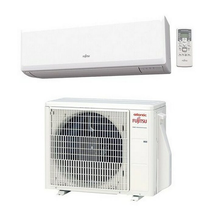 Climatiseur Mural Takao M1 Réversible Atlantic Fujitsu ASYG 12 KPCE / AOYG 12 KPC – 3,4 kW A++ – Image 1