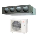 Climatisation gainable Atlantic Compact Confort ARXG22KMLB.UI AOYG22KBTB.UE 6,0 kW froid 7,0 kW chaud