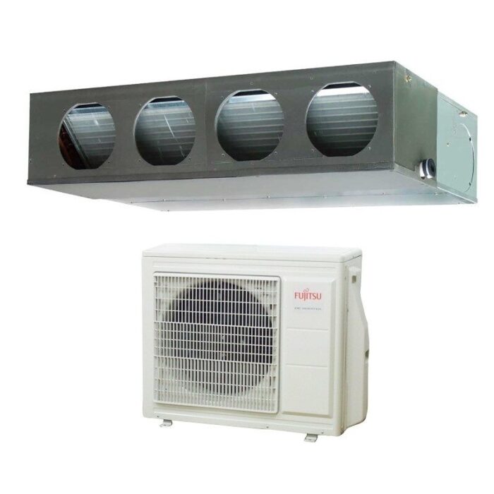 Climatisation gainable Atlantic Compact Confort ARXG24KMLA.UI AOYG24KBTB.UE 7,5 kW froid 6,8 kW chaud