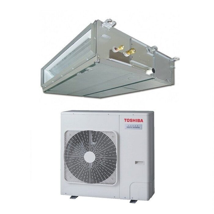 Climatisation gainable Toshiba Série 1 RAV-HM1101BTP-E RAV-GM1101ATP-E 9,5 kW froid 11,2 kW chaud