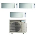 Climatiseur Tri-Split Daikin Stylish 3MXM68A9 15+20+35 Argent R32