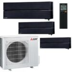 Pack Tri-Split Mitsubishi Design MXZ-3F68 25+35+35 Noir Onyx R32
