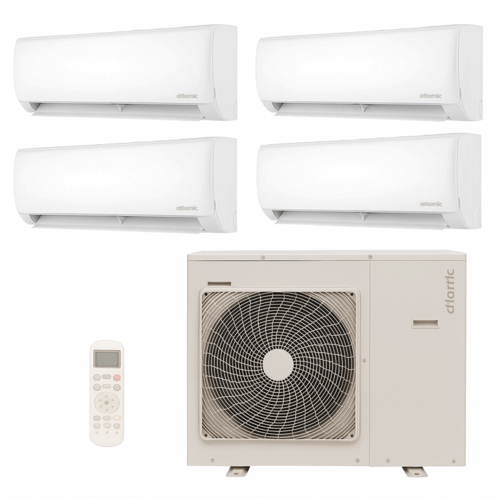Pack Quadri-Split Atlantic Dojo 4U030NBB.UE 7+7+7+7 Blanc R32 – Image 1
