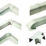 Accessoires goulotte T12 110x75 mm ivoire PVC