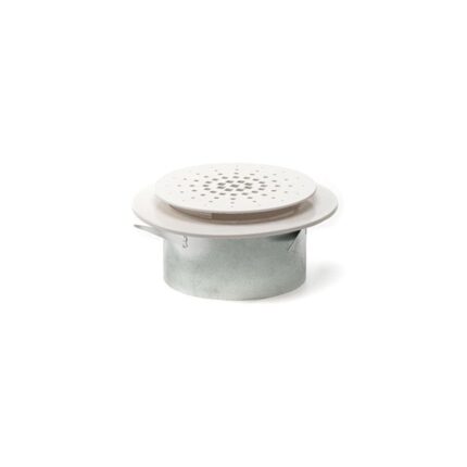 Diffuseur circulaire Ø160/200 mm avec manchon acier, diffusion d’air homogène pour ventilation et climatisation gainable