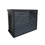 Cache climatisation Aluminium Anthracite – Design moderne
