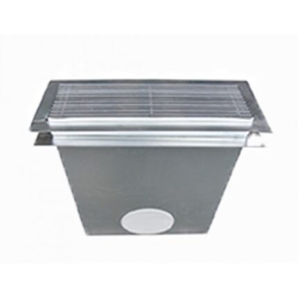 Grille et plénum sol carrelé avec filtre intégré pour climatisation gainable, diffusion discrète et entretien simplifié