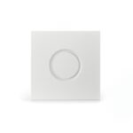 Grille thermo-réglable 600x600 160mm blanc mat avec effet Coanda