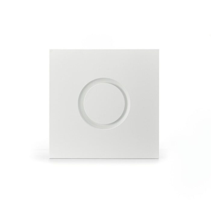 Grille thermo-réglable 600x600 160mm blanc mat avec effet Coanda