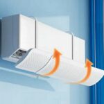 Pare-Vent Déflecteur Universel pour Climatiseur Mural – Anti-Soufflage Direct Rétractable