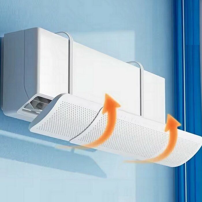 Pare-Vent Déflecteur Universel pour Climatiseur Mural – Anti-Soufflage Direct Rétractable – Image 1