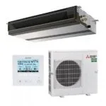 Climatiseur gainable Mitsubishi PEAD-M100JA3 / PUZ-M100VKA3 R32 – Télécommande incluse