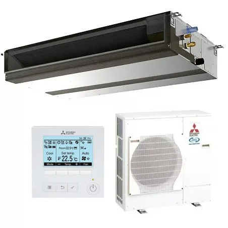 Climatiseur gainable Mitsubishi PEAD-M71JA3 / PUZ-ZM71VHA3 R32 – Télécommande incluse – Image 1